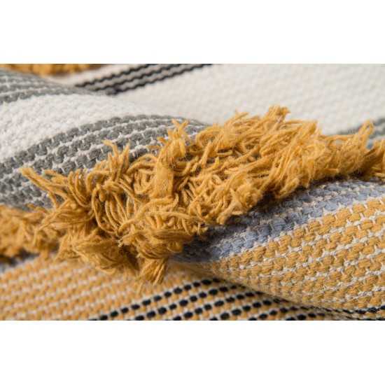 Rug, Novogratz, Indio, IND-6, Mustard, 7'6" X 9'6", 42406