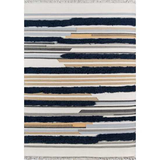 Rug, Novogratz, Indio, IND-6, Navy, 2' X 3', 45229