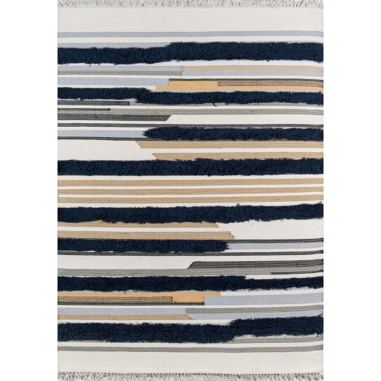 Rug, Novogratz, Indio, IND-6, Navy, 3' X 5', 45231