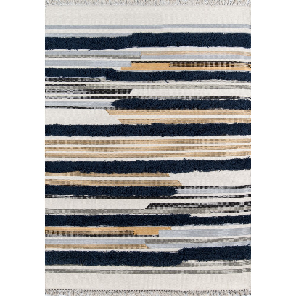 Rug, Novogratz, Indio, IND-6, Navy, 5' X 7', 45232 Rug, Novogratz, Indio, IND-6, Navy, 5' X 7', 45232