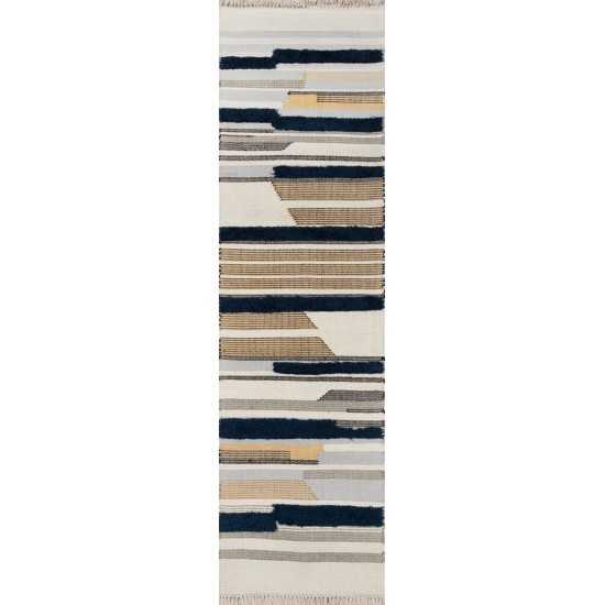 Rug, Novogratz, Indio, IND-6, Navy, 7'6" X 9'6", 45233