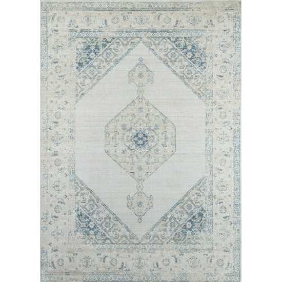 Rug, Momeni, Isabella, ISA10, Blue, 2' X 3', 47424