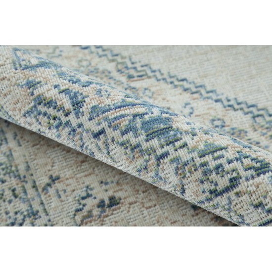 Rug, Momeni, Isabella, ISA10, Blue, 5'3" X 7'3", 47431