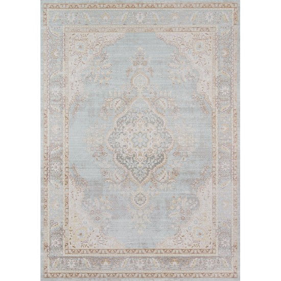 Rug, Momeni, Isabella, ISA-1, Blue, 2' X 3', 39014