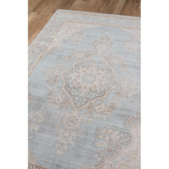 Rug, Momeni, Isabella, ISA-1, Blue, 2' X 3', 39014