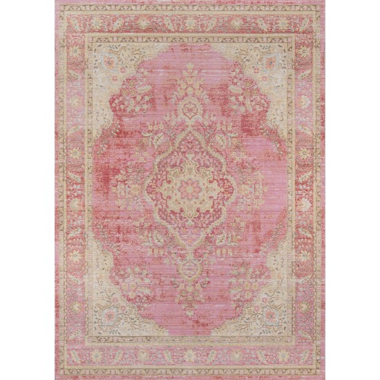 Rug, Momeni, Isabella, ISA-1, Pink, 2' X 3', 39017