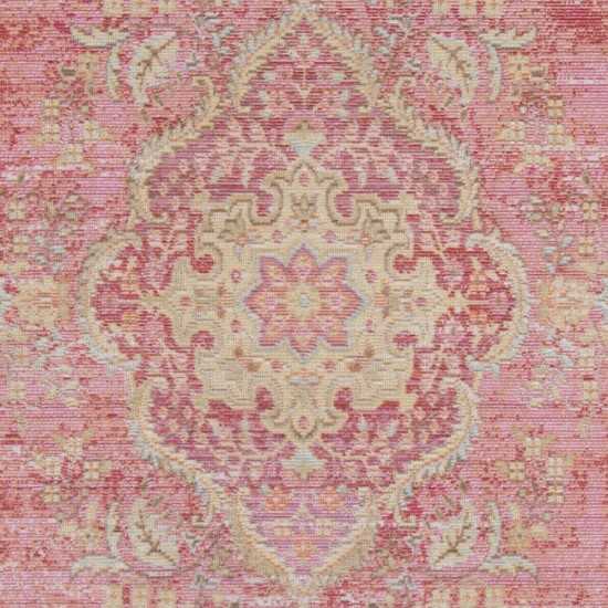 Rug, Momeni, Isabella, ISA-1, Pink, 2'7" X 8' Runner, 39121