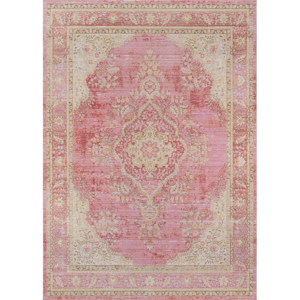 Rug, Momeni, Isabella, ISA-1, Pink, 4' X 6', 39039