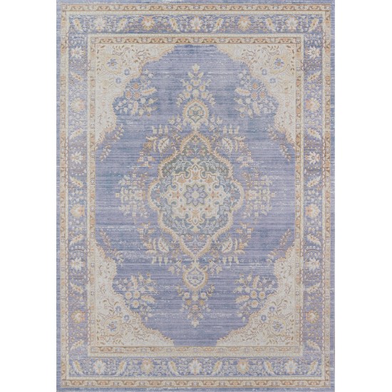 Rug, Momeni, Isabella, ISA-1, Periwinkle, 2' X 3', 39201