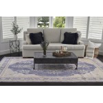 Rug, Momeni, Isabella, ISA-1, Periwinkle, 4' X 6', 39203