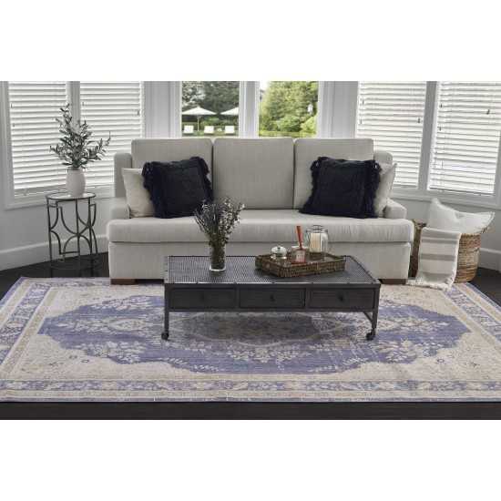 Rug, Momeni, Isabella, ISA-1, Periwinkle, 7'10" X 10'6", 39208