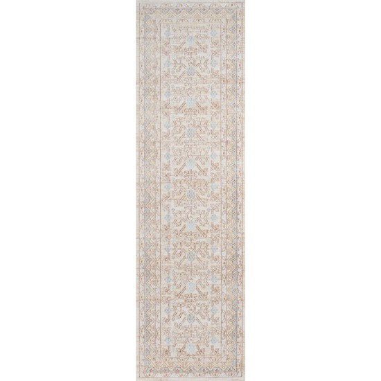 Rug, Momeni, Isabella, ISA-3, Blue, 2'7" X 8' Runner, 39127