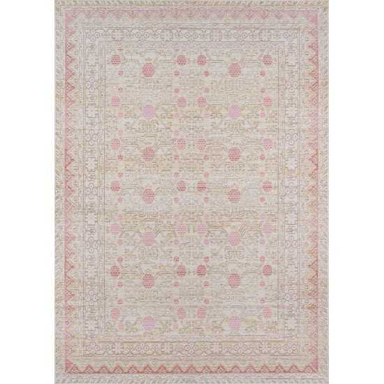 Rug, Momeni, Isabella, ISA-3, Pink, 2'7" X 8' Runner, 39126