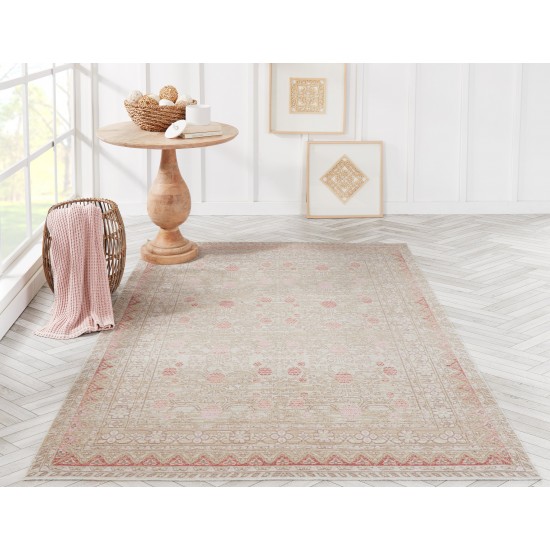 Rug, Momeni, Isabella, ISA-3, Pink, 2'7" X 8' Runner, 39126