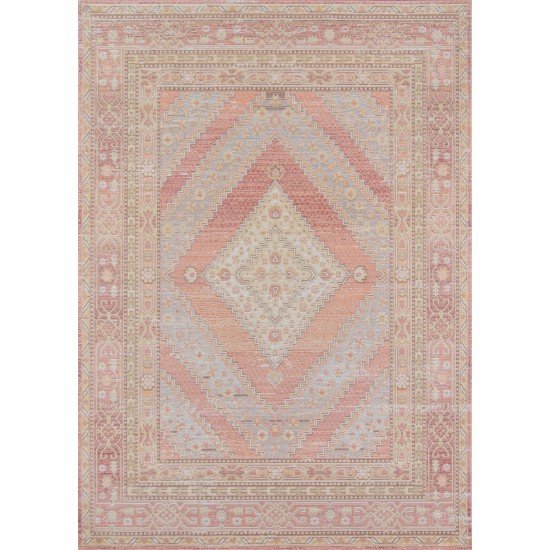 Rug, Momeni, Isabella, ISA-7, Pink, 2' X 3', 39030