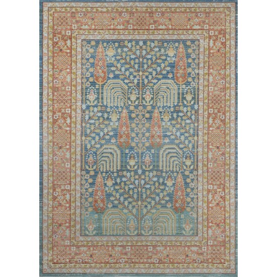 Rug, Momeni, Isabella, ISA-8, Blue, 2' X 3', 47171