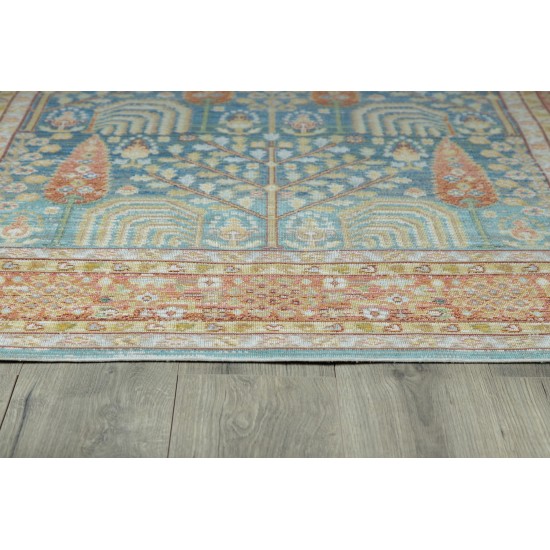 Rug, Momeni, Isabella, ISA-8, Blue, 2' X 3', 47171