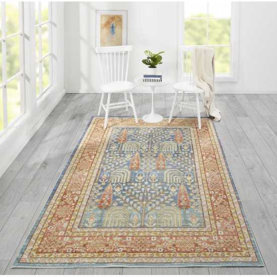 Rug, Momeni, Isabella, ISA-8, Blue, 2' X 3', 47171