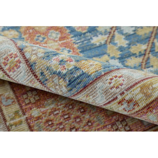 Rug, Momeni, Isabella, ISA-8, Blue, 2'7" X 8' Runner, 47174