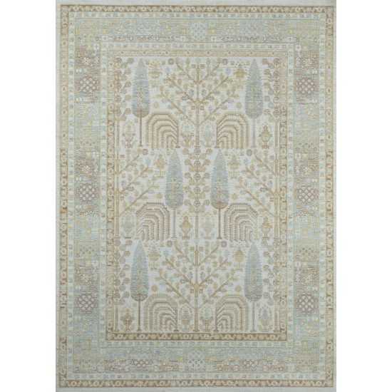 Rug, Momeni, Isabella, ISA-8, Ivory, 2'7" X 8' Runner, 47176