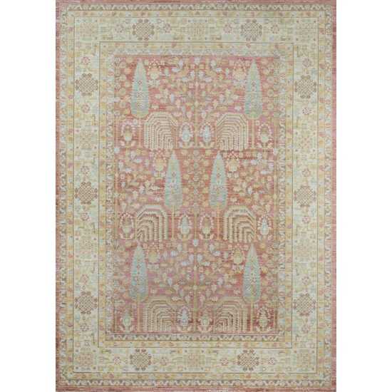 Rug, Momeni, Isabella, ISA-8, Pink, 2'7" X 8' Runner, 47175