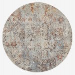Rug, Momeni, Izmir, IZ-01, Multi, 5' X 5' Round, 47968