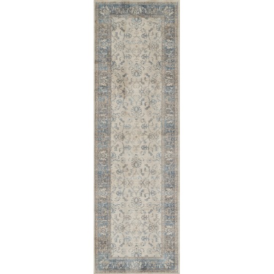 Rug, Momeni, Izmir, IZ-02, Blue, 3' X 5', 47962