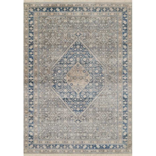 Rug, Momeni, Izmir, IZ-03, Blue, 2' X 3', 47948