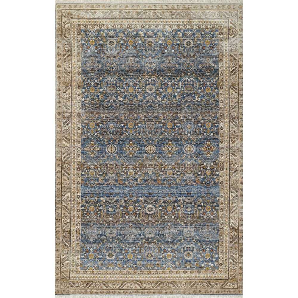 Rug, Momeni, Izmir, IZ-08, Blue, 2' X 3', 49884