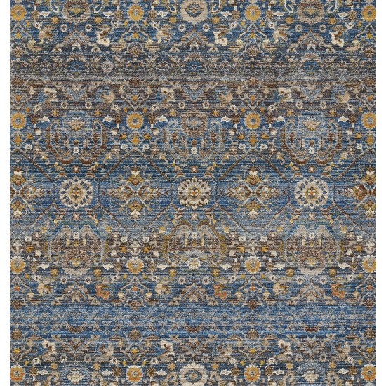 Rug, Momeni, Izmir, IZ-08, Blue, 2' X 3', 49884