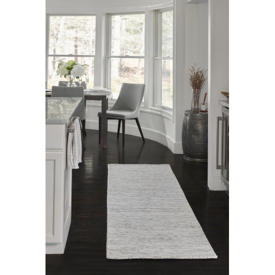 Rug, Momeni, James, JAM-1, Light Grey, 2'3" X 8' Runner, 48026
