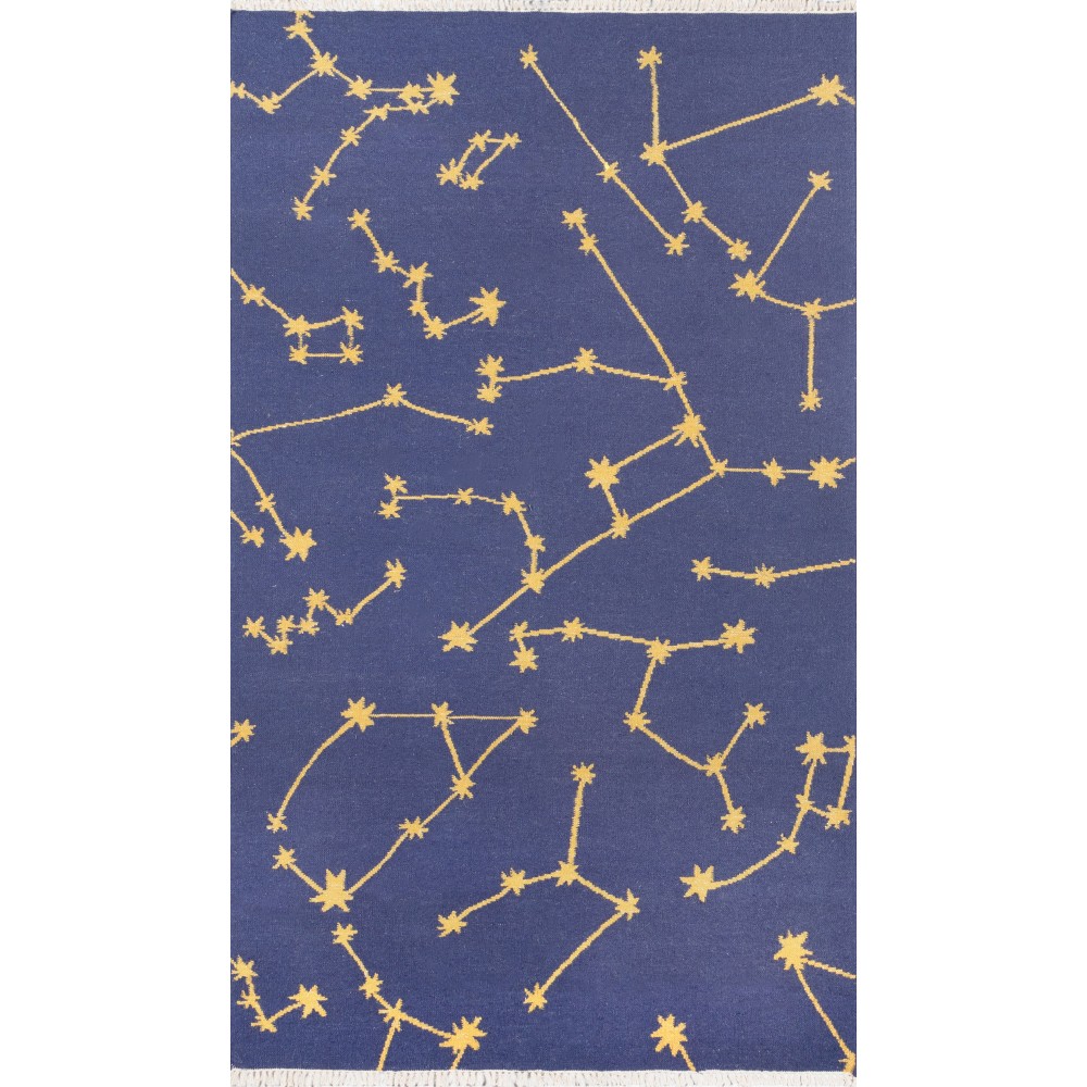 Rug, Novogratz, Jem, JEM-1, Navy, 2' X 3', 46088