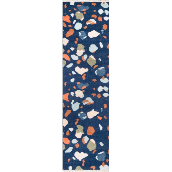 Rug, Novogratz, Jem, JEM-2, Navy, 2'3" X 8' Runner, 46176