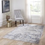 Rug, Momeni, Juliet, JU-01, Blue, 7'6" X 9'6", 32085