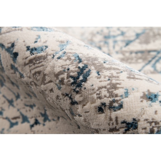 Rug, Momeni, Juliet, JU-02, Blue, 5' X 7'6", 32073
