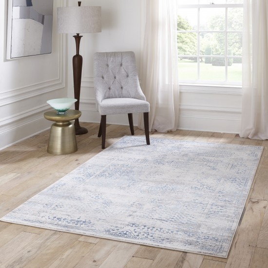 Rug, Momeni, Juliet, JU-02, Blue, 5' X 7'6", 32073