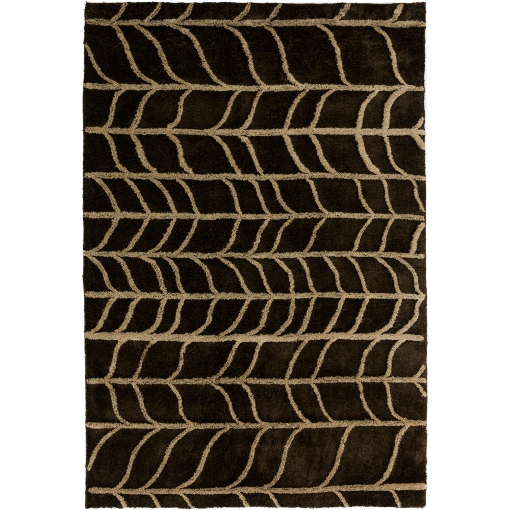 Calabar Transitional Tread Fudge Area Rug, 3’6" x 5’6", Fudge, ACL40FU4X6