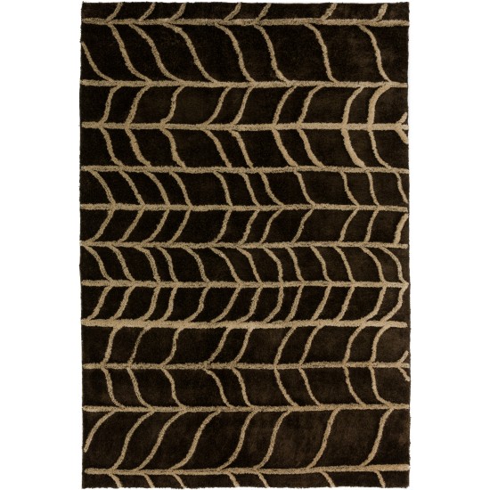 Addison Calabar Transitional Tread Fudge Area Rug, 8’ x 10’, Fudge, ACL40FU8X10