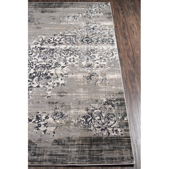 Rug, Momeni, Juliet, JU-05, Grey, 2' X 3', 32047