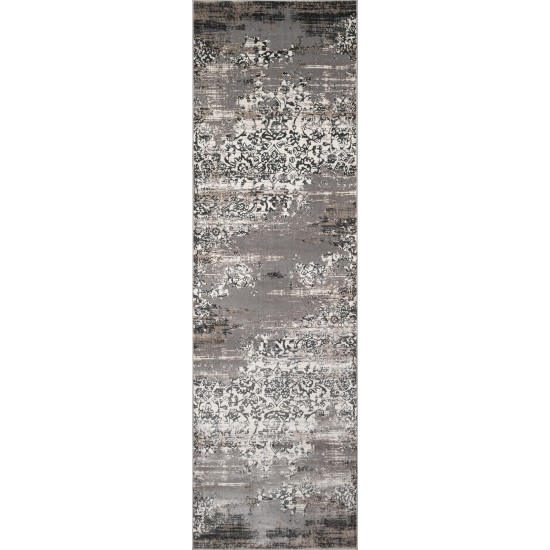Rug, Momeni, Juliet, JU-05, Grey, 2' X 3', 32047