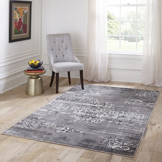 Rug, Momeni, Juliet, JU-05, Grey, 7'6" X 9'6", 32097