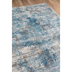 Rug, Momeni, Juliet, JU-09, Blue, 2'3" X 7'6" Runner, 37114
