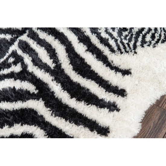 Rug, Novogratz, Kalahari, KAL-1, Black, 3'6" X 5'6", 36380