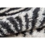 Rug, Novogratz, Kalahari, KAL-1, Black, 3'6" X 5'6", 36380