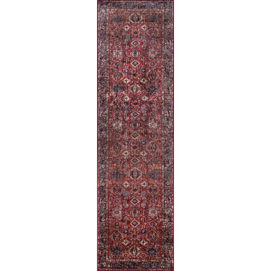 Rug, Momeni, Karachi, KAR-2, Rust, 2' X 3', 45025