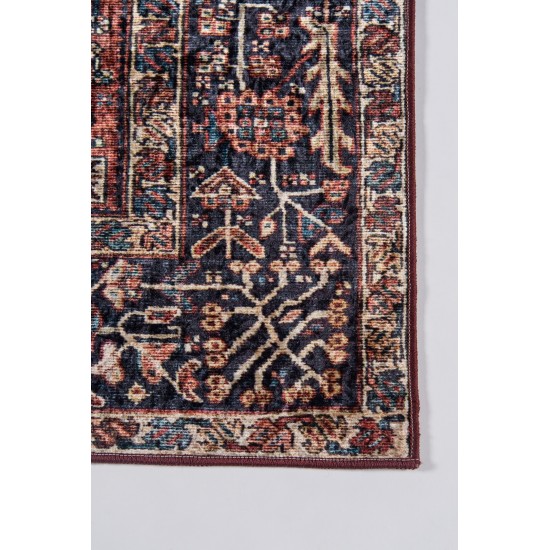 Rug, Momeni, Karachi, KAR-2, Rust, 2'3" X 8' Runner, 45032