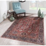 Rug, Momeni, Karachi, KAR-2, Rust, 6' X 9', 45046