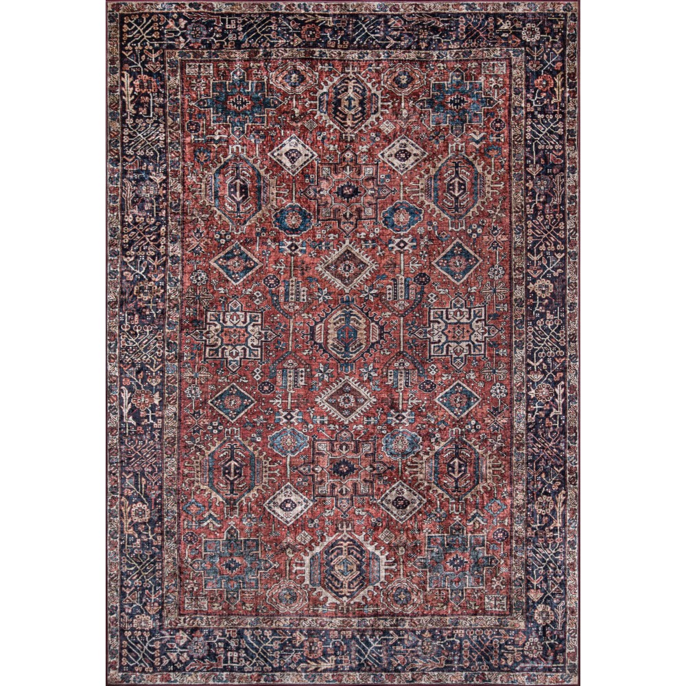 Rug, Momeni, Karachi, KAR-2, Rust, 8' X 10', 48009 Rug, Momeni, Karachi, KAR-2, Rust, 8' X 10', 48009