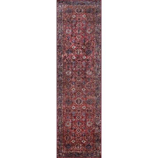 Rug, Momeni, Karachi, KAR-2, Rust, 8' X 10', 48009