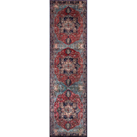 Rug, Momeni, Karachi, KAR-3, Multi, 5' X 8', 45039